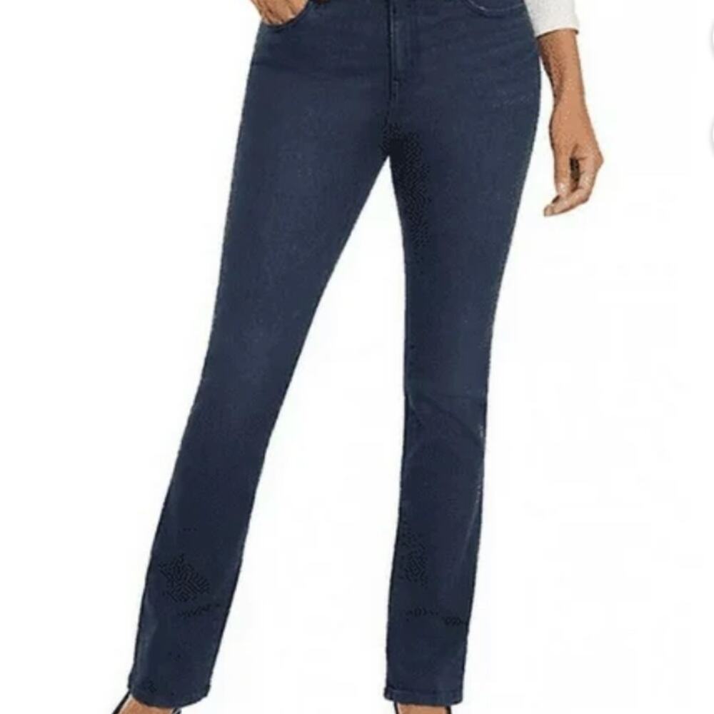 19. Express Midnight Blue Curvy Boot Jeans Sz 4